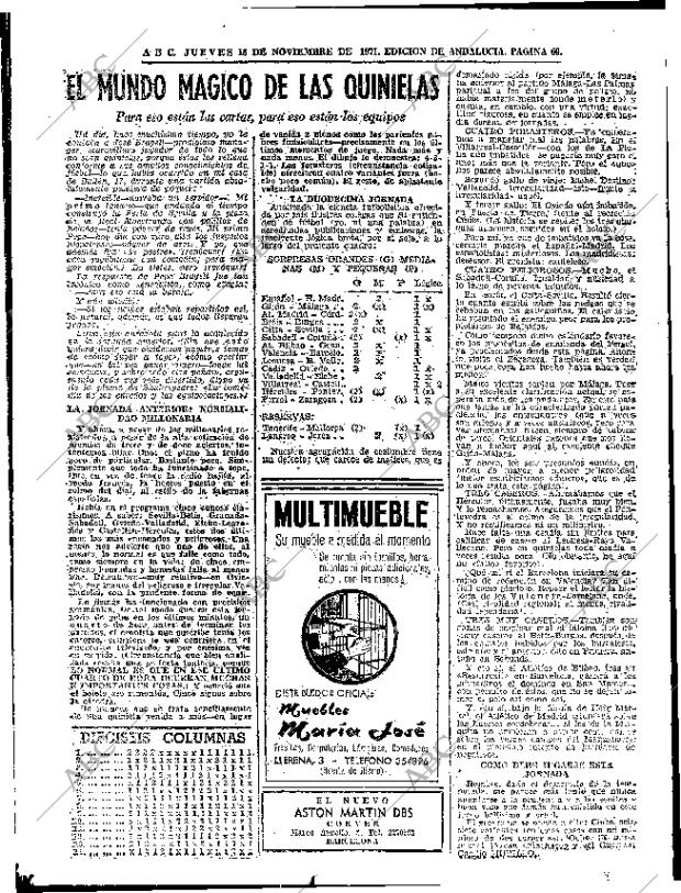 ABC SEVILLA 18-11-1971 página 60