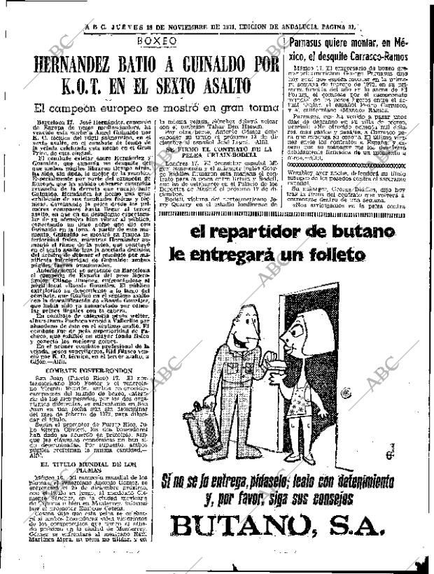 ABC SEVILLA 18-11-1971 página 61