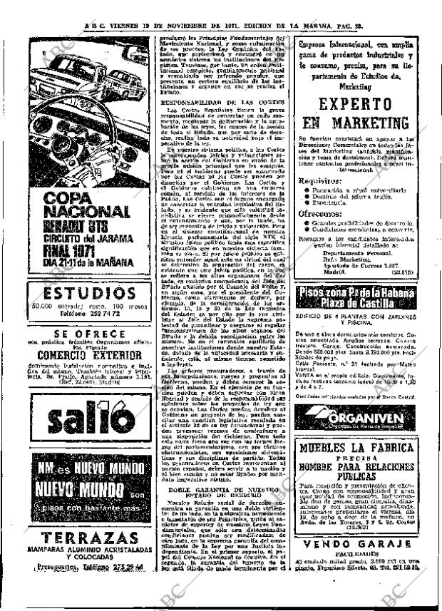ABC MADRID 19-11-1971 página 30