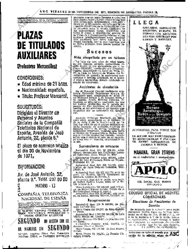 ABC SEVILLA 19-11-1971 página 52