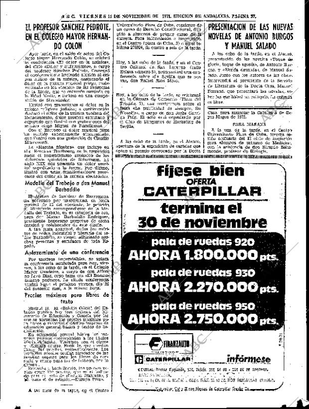 ABC SEVILLA 19-11-1971 página 57