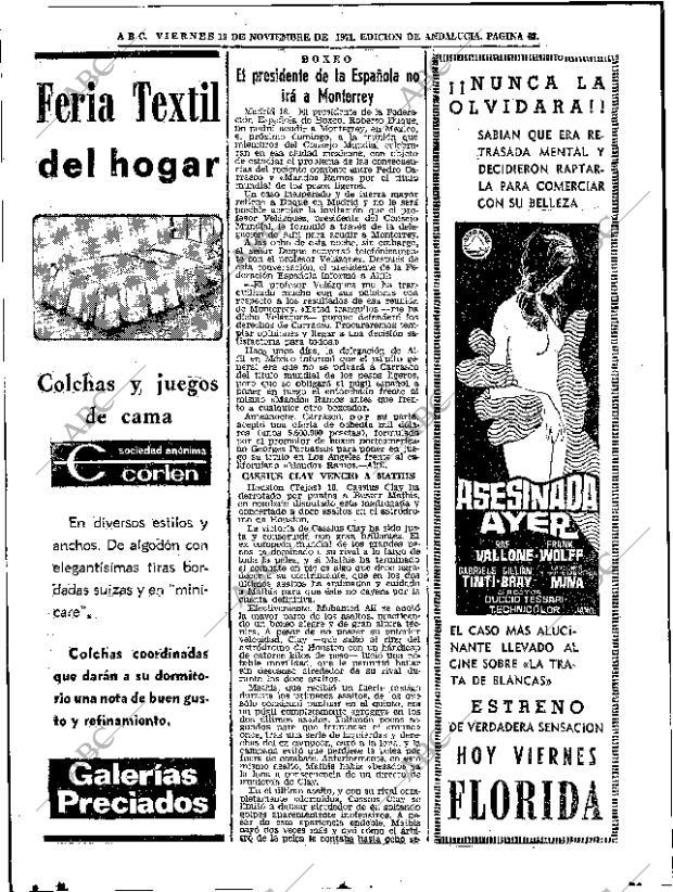 ABC SEVILLA 19-11-1971 página 62