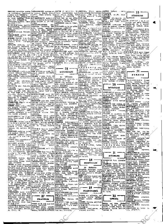 ABC MADRID 20-11-1971 página 105