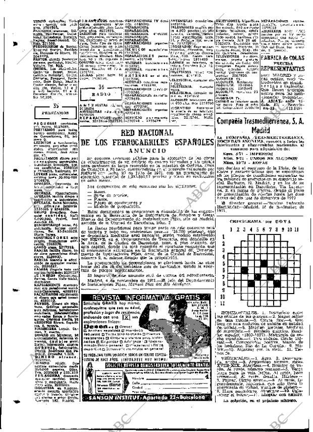 ABC MADRID 20-11-1971 página 106