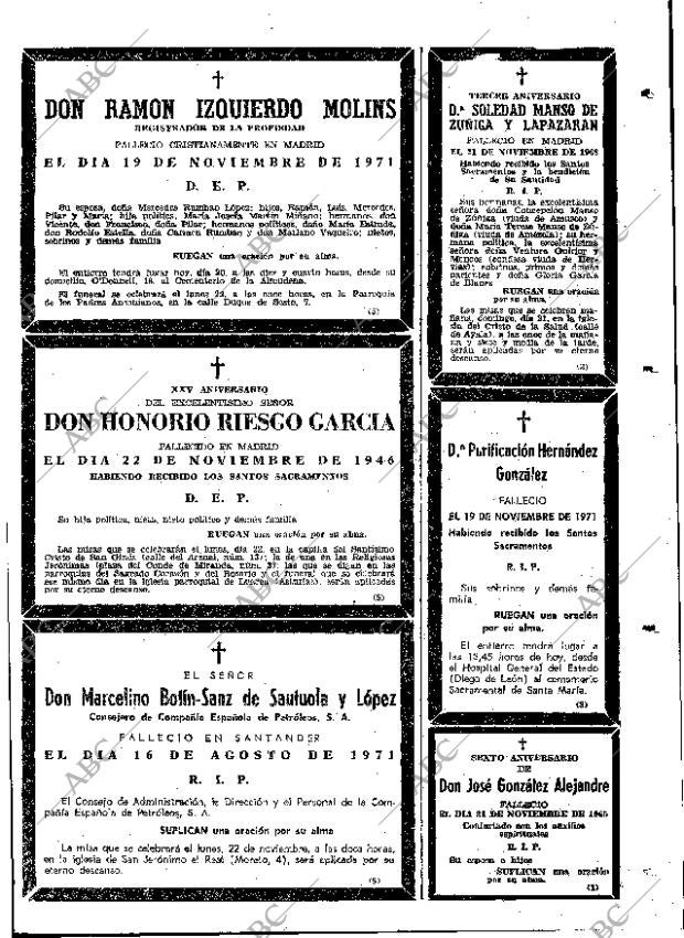 ABC MADRID 20-11-1971 página 107