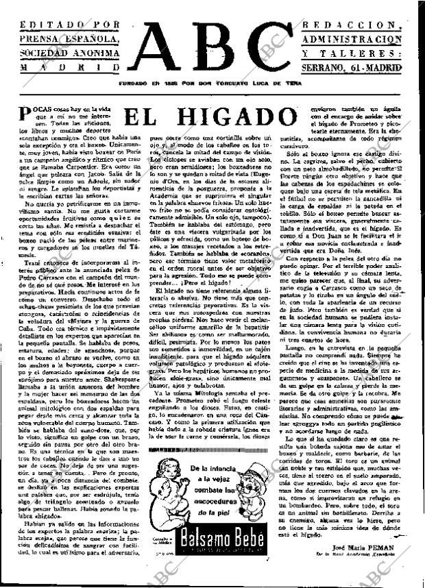 ABC MADRID 20-11-1971 página 3