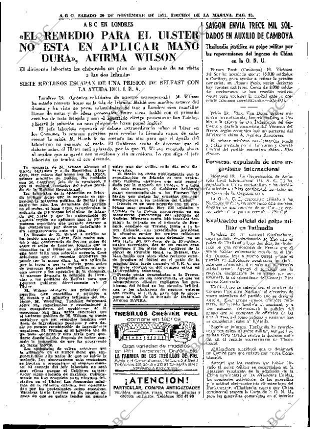 ABC MADRID 20-11-1971 página 33