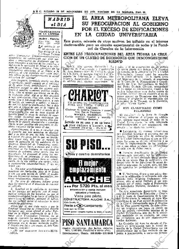 ABC MADRID 20-11-1971 página 51