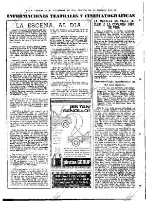 ABC MADRID 20-11-1971 página 85