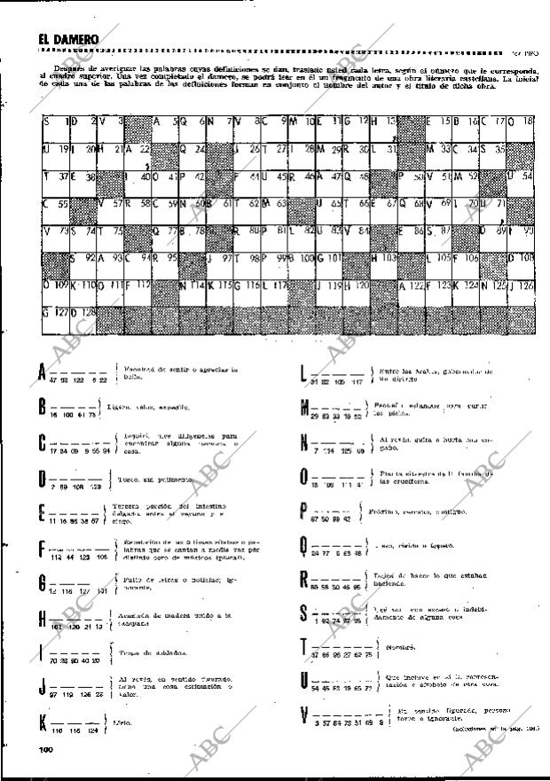 BLANCO Y NEGRO MADRID 20-11-1971 página 100