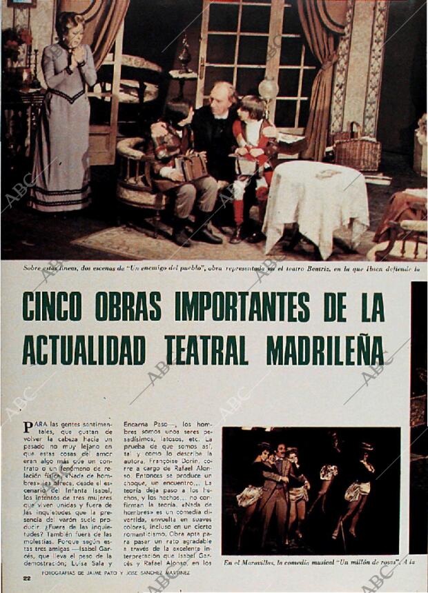 BLANCO Y NEGRO MADRID 20-11-1971 página 22