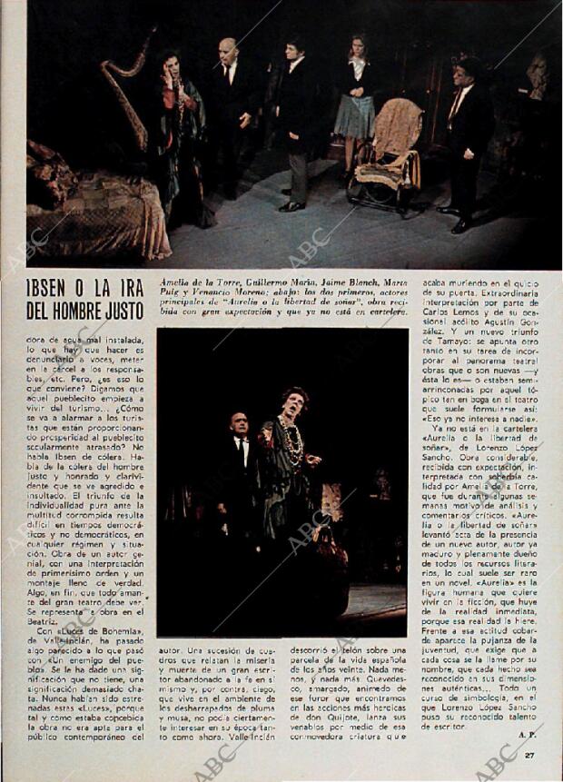 BLANCO Y NEGRO MADRID 20-11-1971 página 27