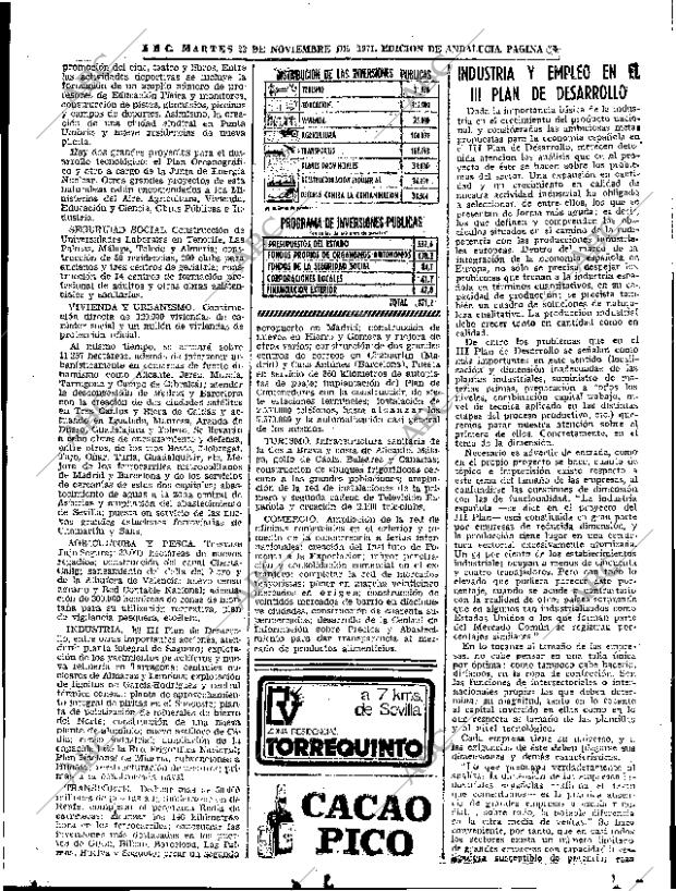 ABC SEVILLA 23-11-1971 página 75