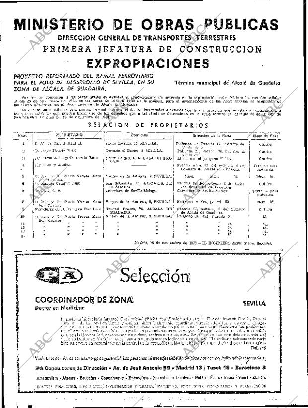 ABC SEVILLA 23-11-1971 página 98