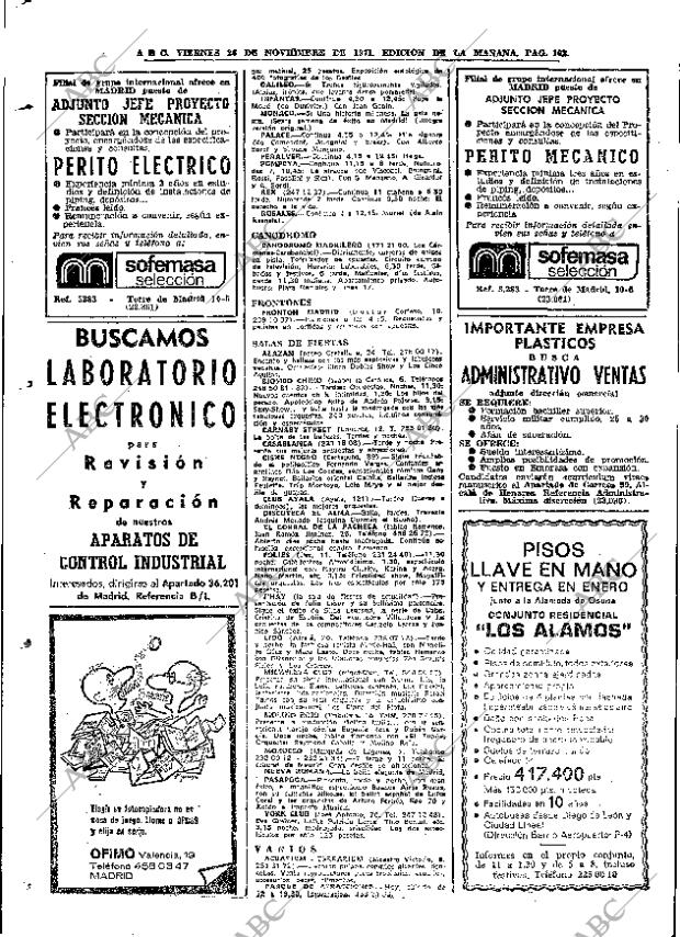 ABC MADRID 26-11-1971 página 102