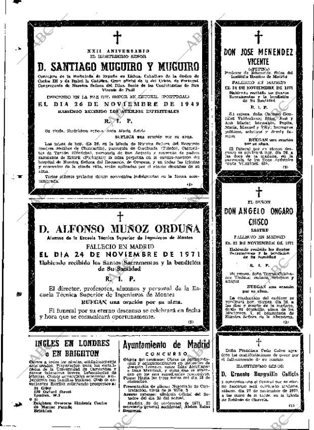 ABC MADRID 26-11-1971 página 118