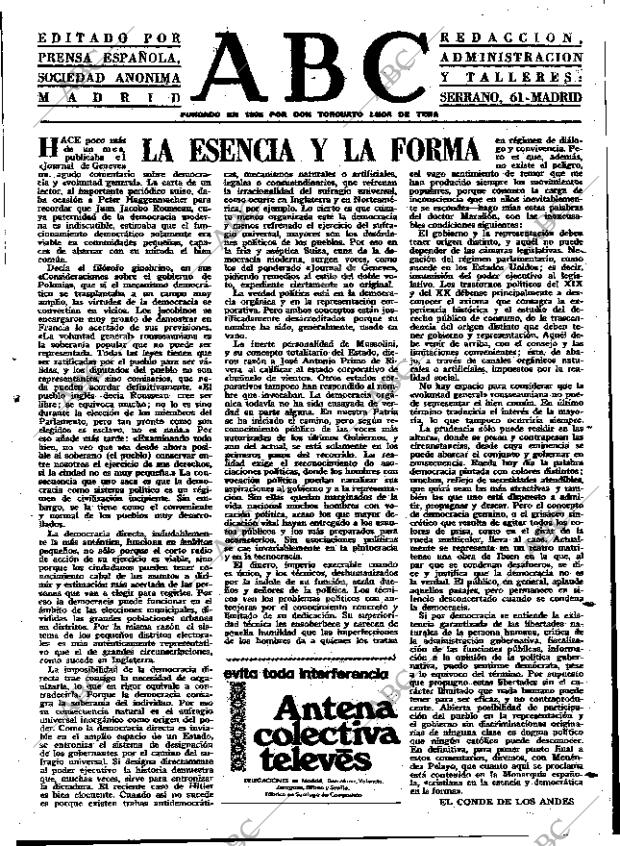 ABC MADRID 26-11-1971 página 3