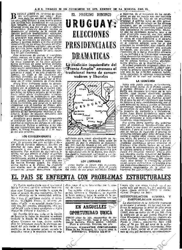 ABC MADRID 26-11-1971 página 33