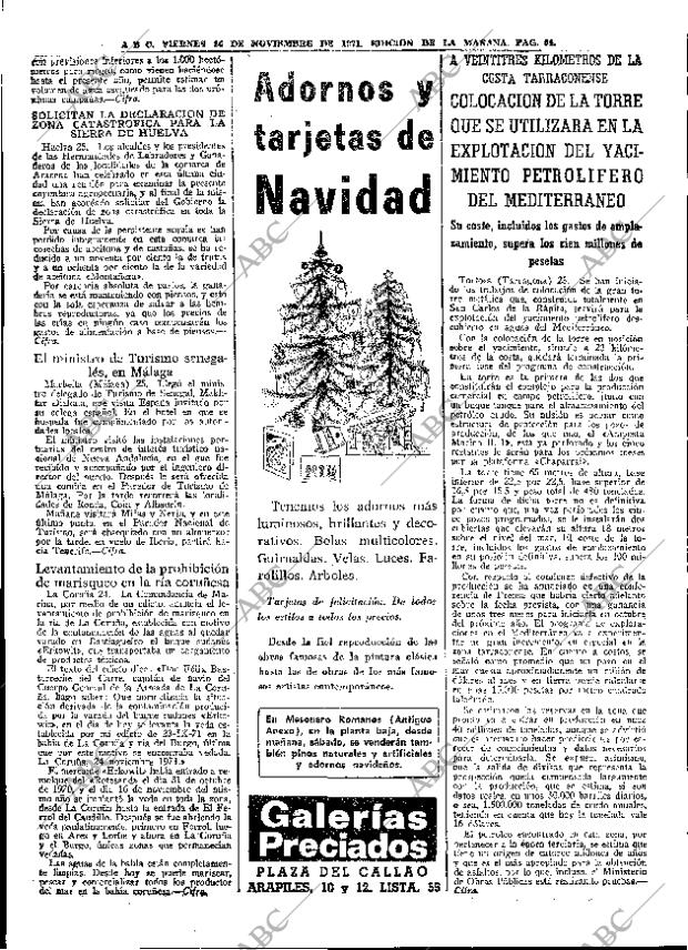 ABC MADRID 26-11-1971 página 54