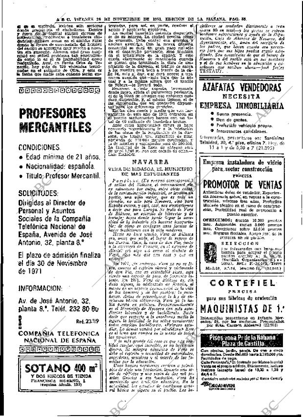 ABC MADRID 26-11-1971 página 58