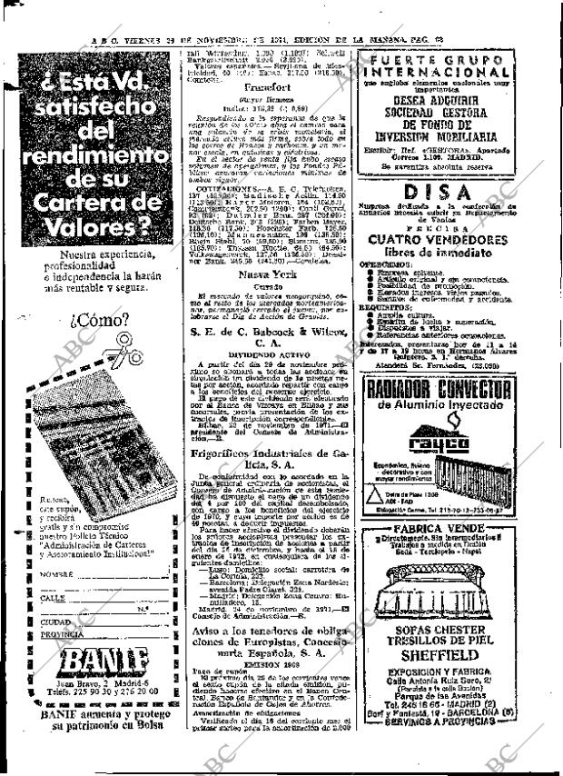 ABC MADRID 26-11-1971 página 82