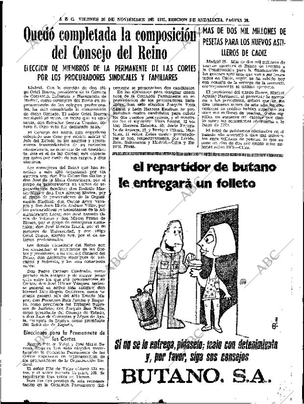 ABC SEVILLA 26-11-1971 página 39