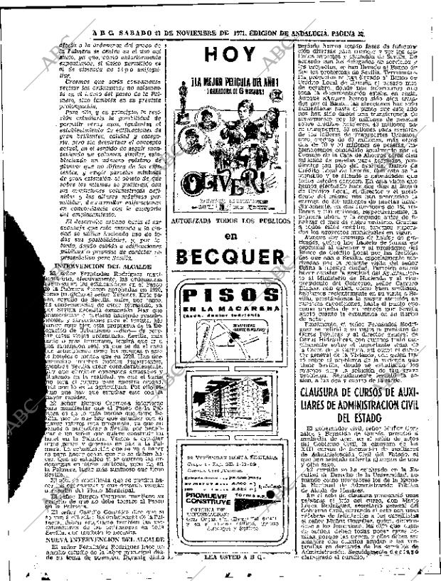 ABC SEVILLA 27-11-1971 página 52