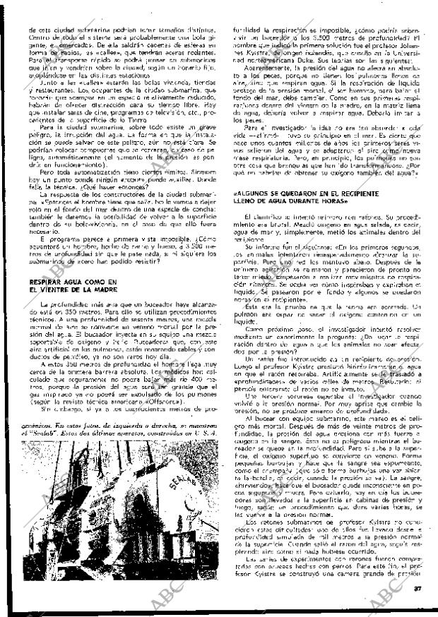 BLANCO Y NEGRO MADRID 27-11-1971 página 37