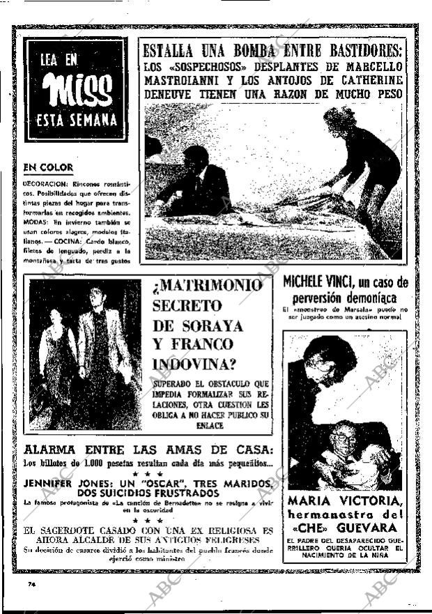 BLANCO Y NEGRO MADRID 27-11-1971 página 74