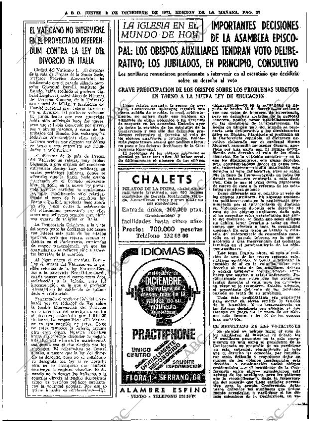 ABC MADRID 02-12-1971 página 27