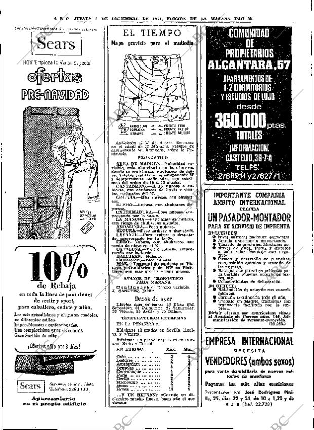 ABC MADRID 02-12-1971 página 32