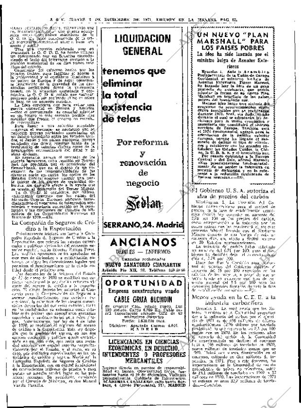 ABC MADRID 02-12-1971 página 62