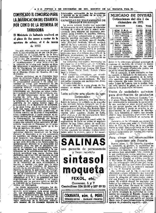 ABC MADRID 02-12-1971 página 65