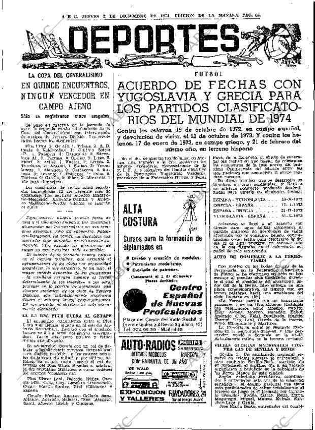 ABC MADRID 02-12-1971 página 69