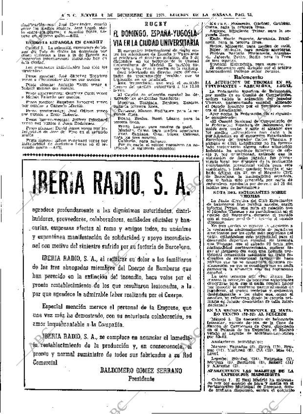 ABC MADRID 02-12-1971 página 75