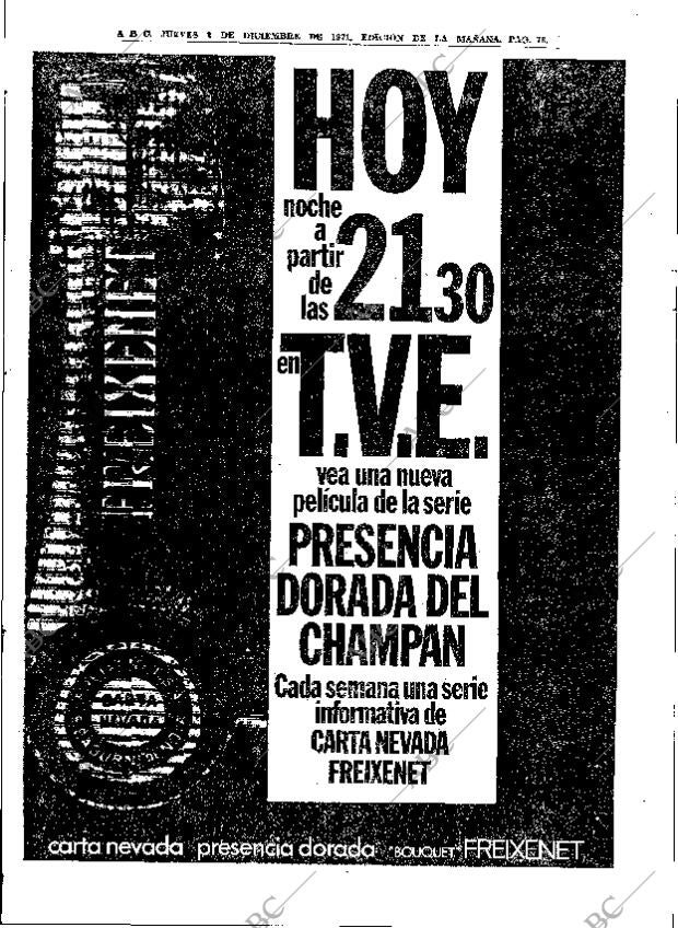 ABC MADRID 02-12-1971 página 78