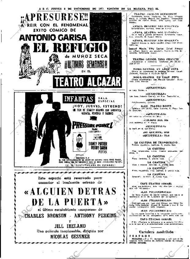 ABC MADRID 02-12-1971 página 81