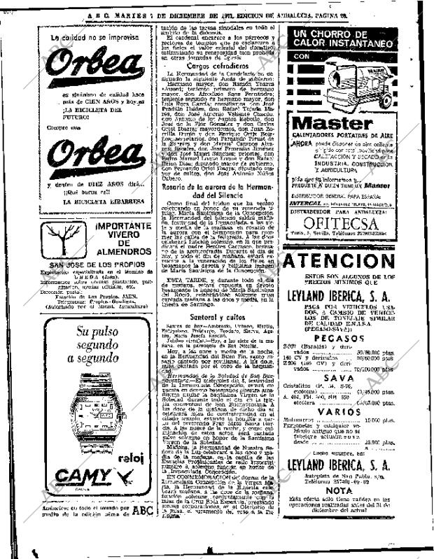 ABC SEVILLA 07-12-1971 página 28