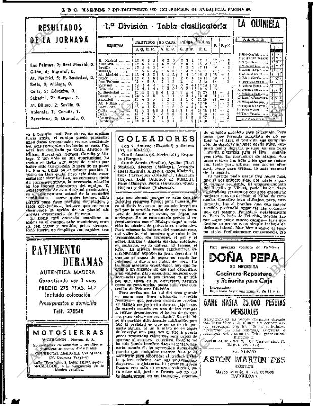 ABC SEVILLA 07-12-1971 página 44