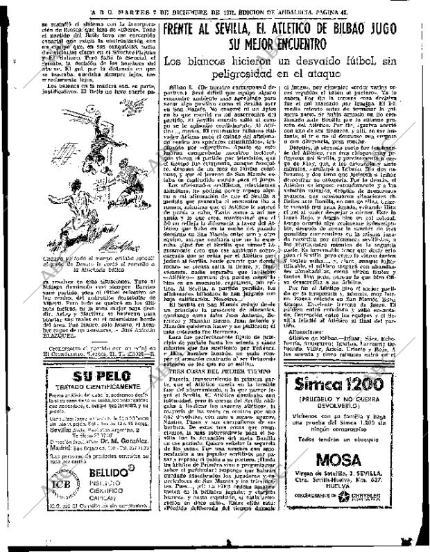 ABC SEVILLA 07-12-1971 página 45