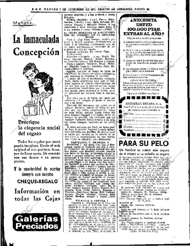 ABC SEVILLA 07-12-1971 página 46