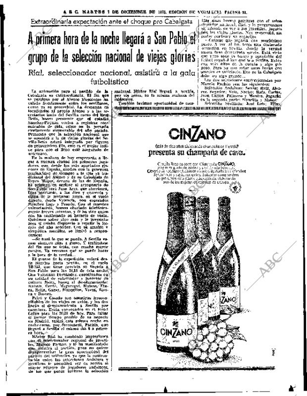 ABC SEVILLA 07-12-1971 página 51