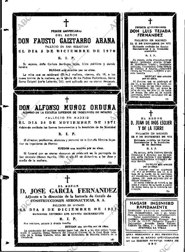 ABC MADRID 09-12-1971 página 116