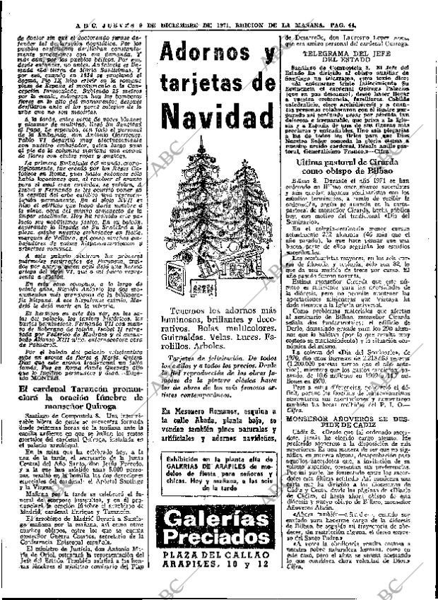 ABC MADRID 09-12-1971 página 44