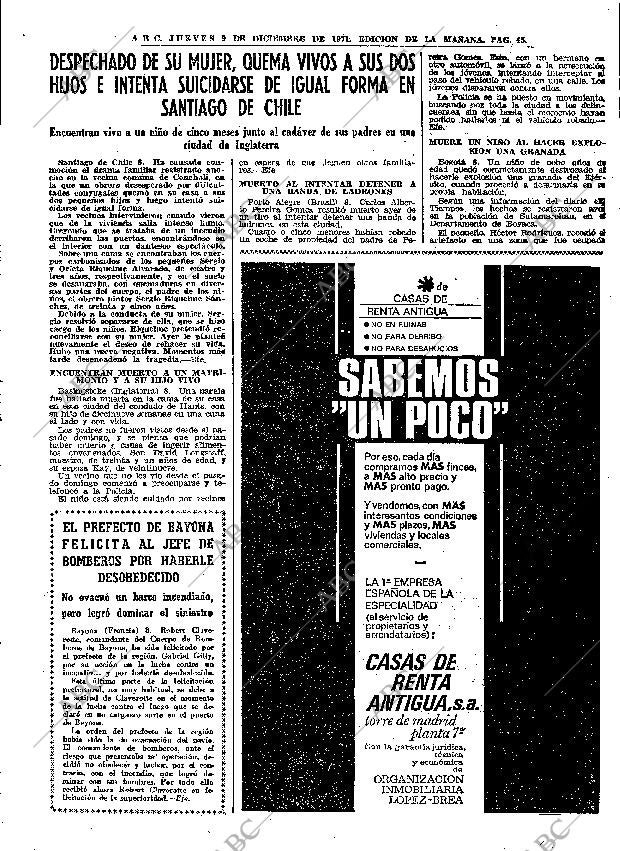 ABC MADRID 09-12-1971 página 45