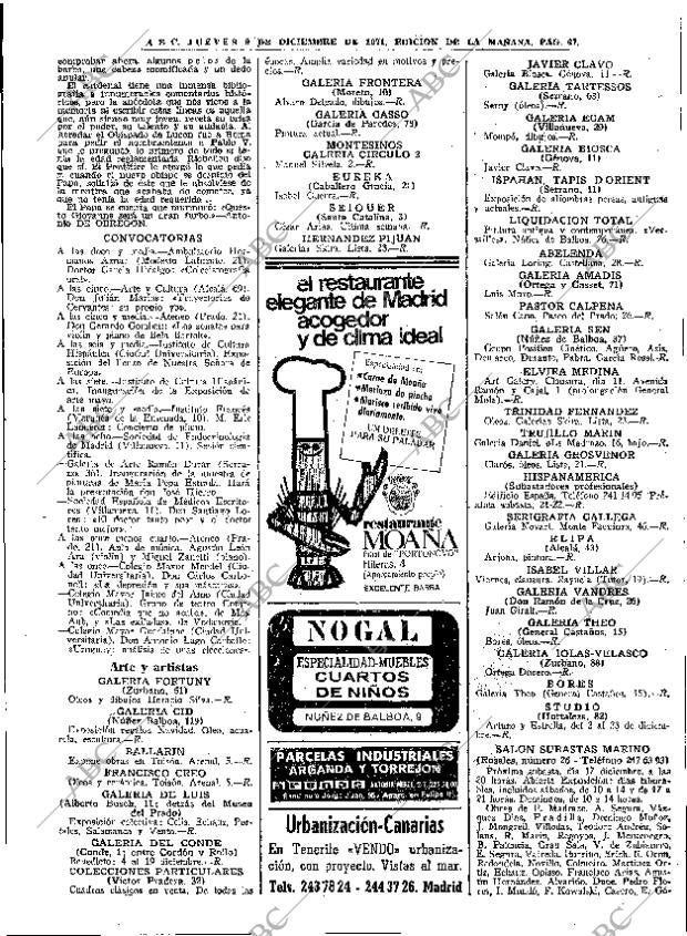 ABC MADRID 09-12-1971 página 67