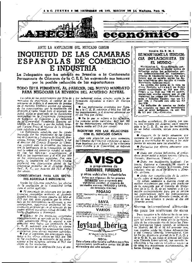 ABC MADRID 09-12-1971 página 73