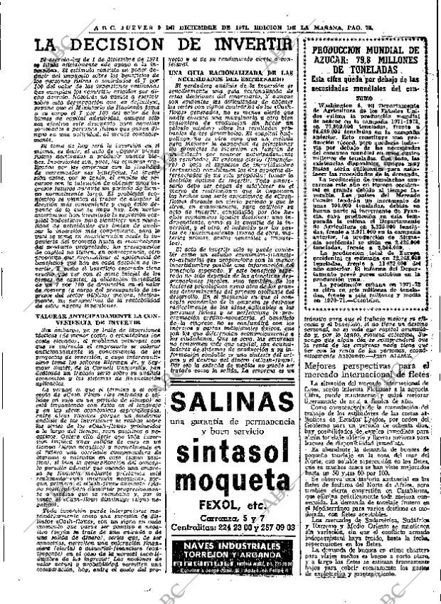 ABC MADRID 09-12-1971 página 75