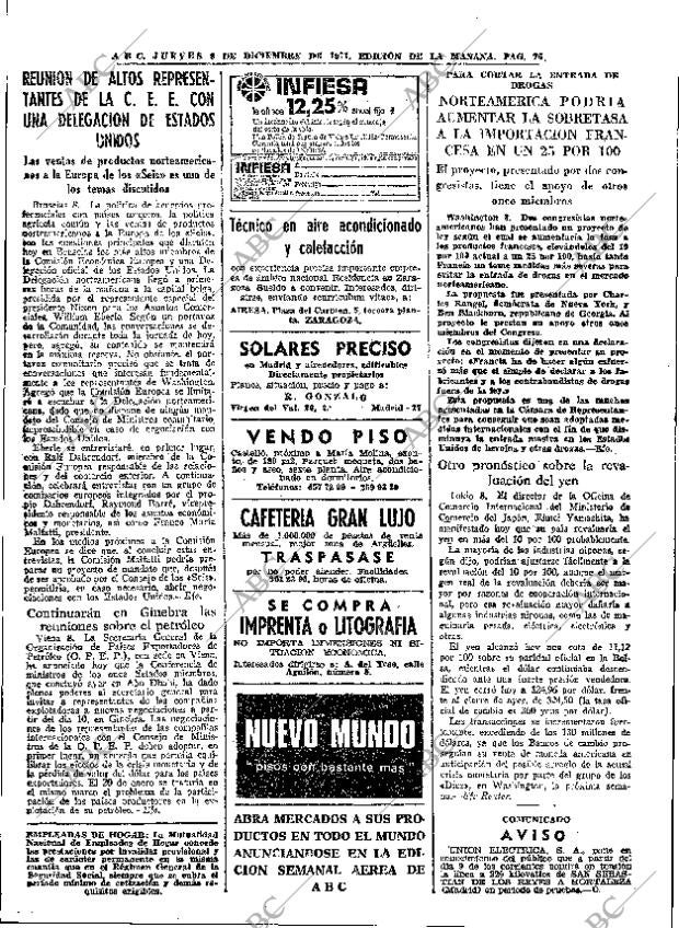 ABC MADRID 09-12-1971 página 76