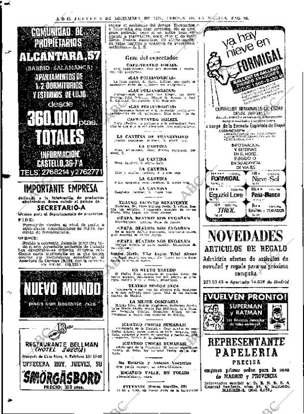 ABC MADRID 09-12-1971 página 96